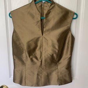 NEW exquisite Handmade Top Thailand Raw Silk